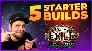 5 League Starter FAVORITEN Builds für Siege of the Atlas & Archnemesis [Path of Exile 3.17]