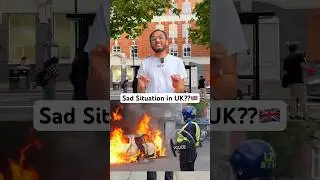 Sad Situation in UK??😢 #astamakhil #uk #teluguvlogs #riots #sad