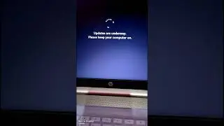 Update are underway Keep your computer on || how to fix windows 11 stuck 100% Working 