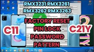REALME C11(2021)/C21Y PATTERN PIN PASSWORD UNLOCK/RMX3231~RMX3261 FACTORY RESET WITH UMT 100%