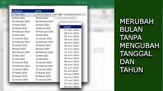 How to change the month without changing the date and year