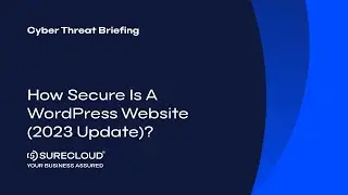How Secure is a WordPress Website (2023 Update)? | Cyber Threat Briefing