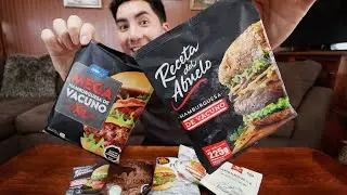 COMPARANDO las HAMBURGUESAS mas CARAS del supermercado