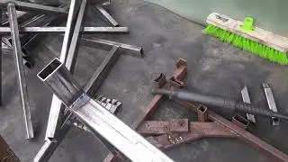 Полки для гаража! (процесс изготовления кронштейнов)
