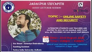 Online Lecture on Asymmetric Key Cryptography | Caesar Cipher | Online Safety and Security
