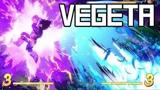 DBFZ: Base Vegeta Combos + Hype!