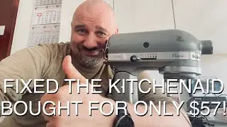 “Fixed” the KitchenAid mixer I bought for $58, you won’t believe what was really “broken” 😂