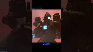 Titan Cameraman 2023-2024 Edit Then Vs Now @DaFuqBoom #skibiditoilet