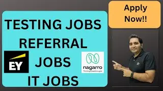 Testing Jobs| Manual Testing| Automation Testing