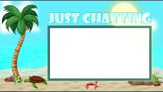 Twitch Animated Just Chatting Screen