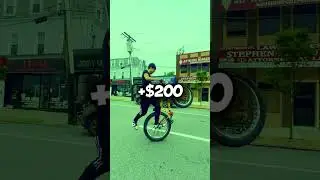 How To LOSE $200 Doing Wheelies! #shorts #bikelife #wheelie