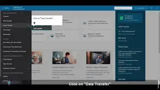 How to create transfer job in Oracle Cloud