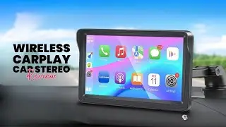 LSLYA Wireless Apple CarPlay Portable Car Stereo Review: Transform Your Car Radio Experience!