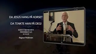 (1205) Ragnar Pedersen: Da Jesus hang på korset