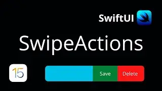 SwiftUI - Swipe Action | How to use Swipe Actions in SwiftUI