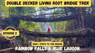Double decker Living Root Bridge Trek Meghalaya | Living Root Bridge Hike | Meghalaya Travel Guide