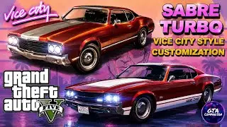 GTA V - How to create Sabre Turbo from Vice City