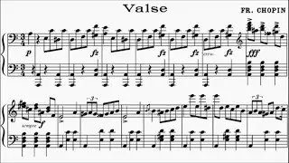 New Chopin Valse 2024 (Free Sheet Music PDF)