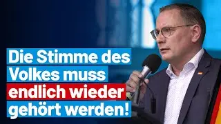 Tino Chrupalla beim Bürgerdialog in Freiberg! AfD-Fraktion im Bundestag