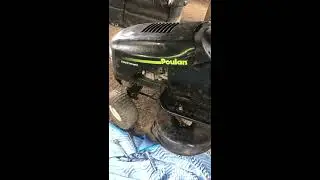 5/16” Threading a spindle from sears for a poulan mower. Also same for husky and craftsman