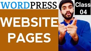 WordPress Course - Class 04 - How To Create A Page in WordPress - Urdu / हिंदी