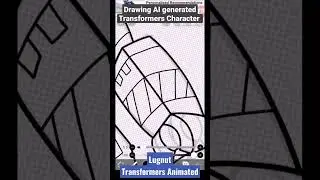 Drawing AI generated Transformers Character part 2 Lugnut