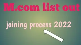 PG Admissions | M.Com admission process | MYSORE UNIVERSITY |2021-22 | @INFO SPOT