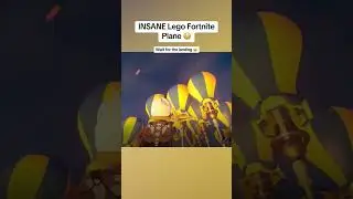 Fortnite Lego First ever Working Plane!!!! #fortnite #edit #lego #fortnitelego