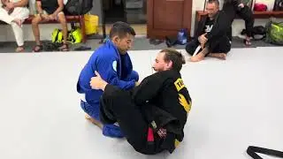 Brandon Gross vs Keith Hagen - Short vs Long Black Belt Live Roll