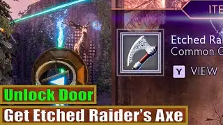 Unlock Door & Get Etched Raider's Axe (The Singing Blade Quest)  Dragon Age™ The Veilguard