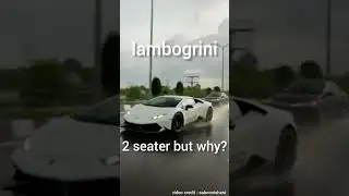 supercars 2 seaters but why??#pbc #shorts