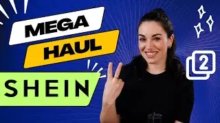 SHEIN MEGA (TRY ON) HAUL (PART 2) - ABBIGLIAMENTO, MAKE-UP e ACCESSORI VARI!!!