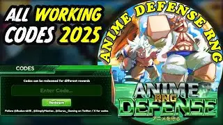 Anime Defense RNG Codes June 2025 ⚠️New ALL WORKING CODES Roblox Anime Defense RNG 2025