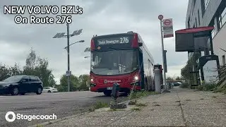 [1ST DAY] Stagecoach VOLVO BZL’s In service on Route 276