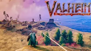 Только приплыли, а уже напали в Valheim#20