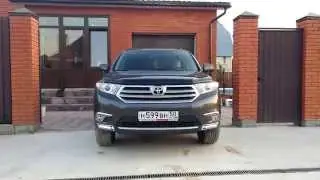 ДХО для Toyota Highlander нижние от МирДХО
