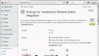 How to Integrate TweetMeme with Wordpress