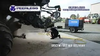 Peerless P185D Diesel Screw Compressor