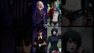 Enid VS Harley VS Wednesday VS Mavis 