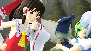 [SFM/Touhou] Cirno and her fumo 5 : Hakurei Shrine