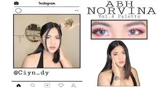 TESTING THE NEW ABH NORVINA VOL. 4 PRO PIGMENT  PALETTE !