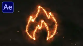 Saber Logo Animation in After Effects - Tutorial Deutsch