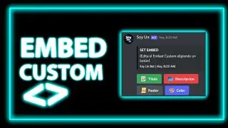 Embed CUSTOMIZABLE Avanzado | BDFD Codes - Jhonaz