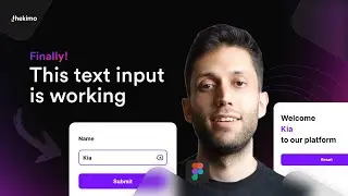 Functional text input in Figma - Using 