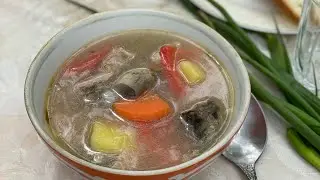 Ең дәмді Уха рецепті. Табиғат аясында ер адам дайындаған