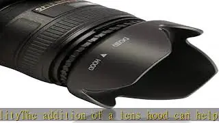 58mm Digital Tulip Flower Lens Hood for Canon Rebel T5, T6, T6i, T7i, T8i, EOS 80D, EOS 90D, EOS 77