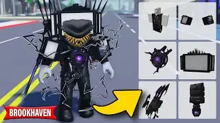 How To Become ZOMBIE TITAN TV MAN In Roblox Brookhaven!