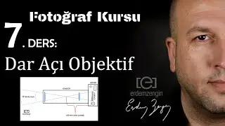 Fotoğraf Kursu  7. Ders: Dar Açılı - Tele Objektif (70 - 1300 mm)