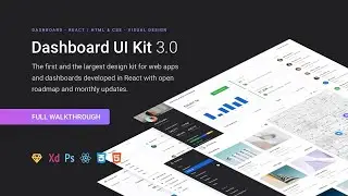 Dashboard UI Kit 3.0 - Full Walkthrough