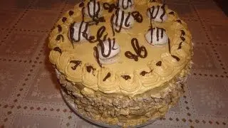 Киевский торт с шоколадным безе-(goodcook)